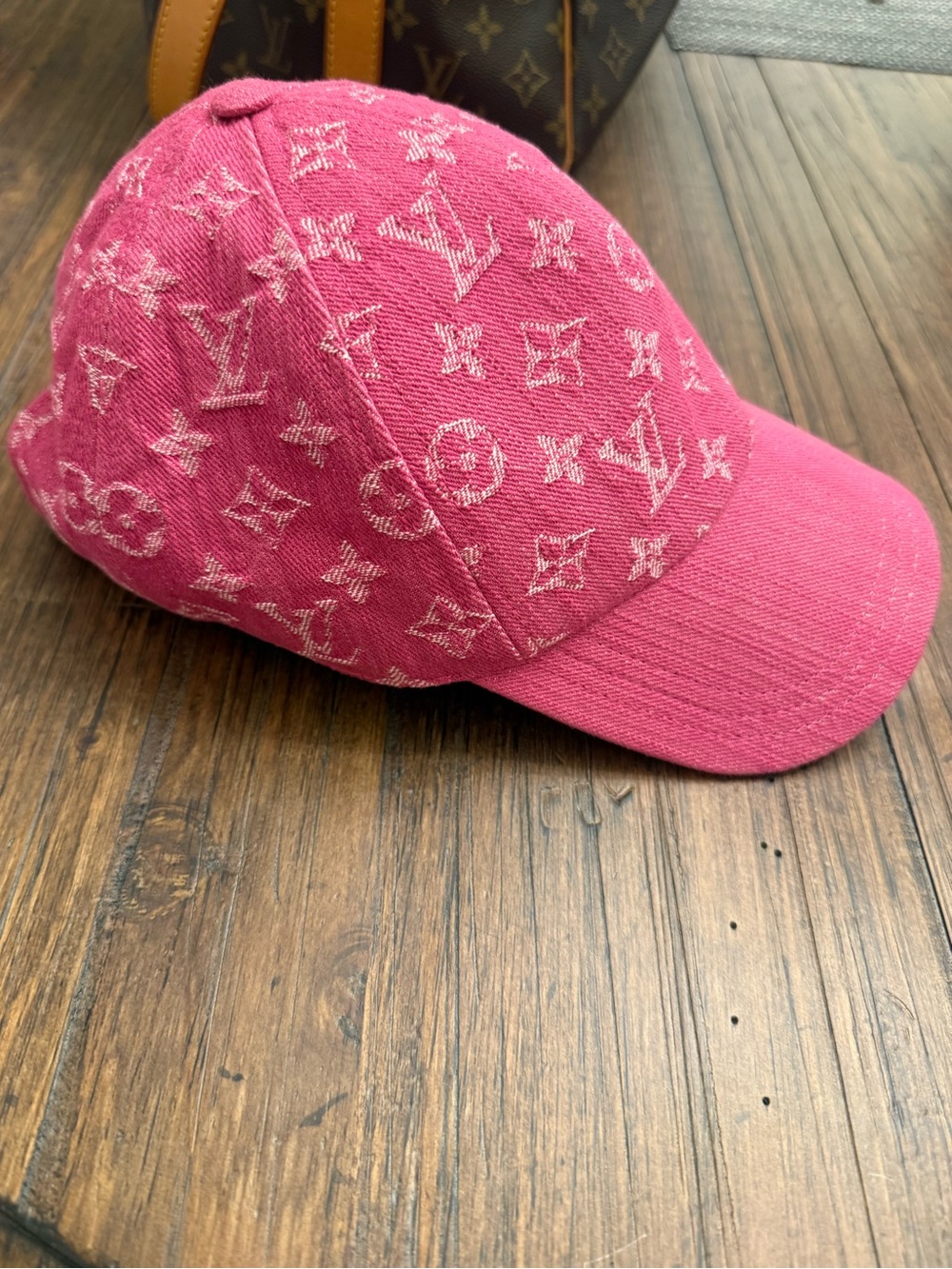Authentic Louis Vuitton Pink Baseball Hat - Picture 4 of 6